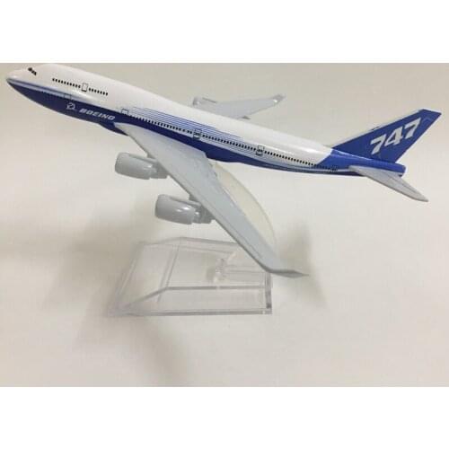 JASON TUTU 16cm Model Plane Model Airplane Original Boeing 787 Boeing 747 Aircraft Model 1:400 Diecast Metal Airplanes Plane Toy