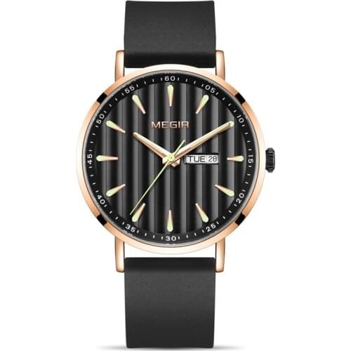 Fashion Casual Waterproof Watches for Men Lxury Business Silicone Belt Watch Luminous Hand Male Male Quartz Wristwatches