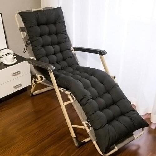 Solid Color Cushion Soft Comfortable Office Chair Seat Cushions Reclining Chair Cushion Long Cushion Various Sizes Are Available