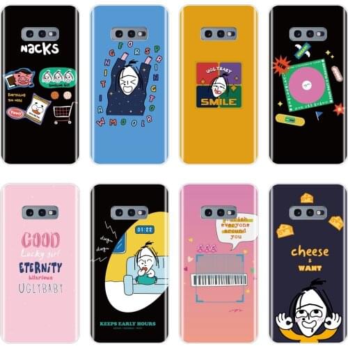Soft Phone Case Silicone For Samsung Galaxy Note 10 Pro Funny Cartoon Girl Soccer Back Cover For Samsung Galaxy S10 Plus 5G 10E