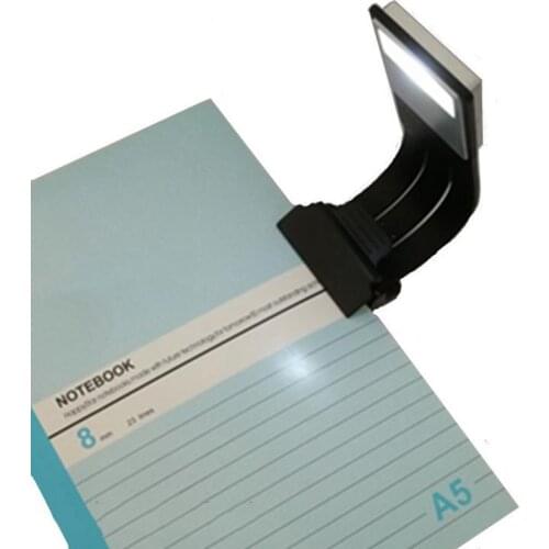 New USB Rechargeable Bookmark LED Light Flexible Clip Clamp Reading Lamp For Kindle