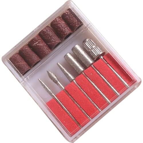 2019 New 1PC Nail Art Polishing Tools Set Drill File Bits Acrylic Manicure Electric Machine Carver Supplies