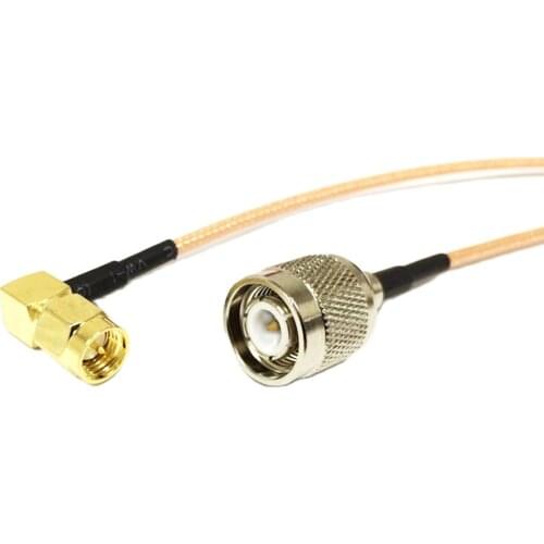 New SMA Male Right Angle Switch TNC Male plug Pigtail Cable RG316 Wholesale Fast Ship 15cm/30cm/50cm/100cm