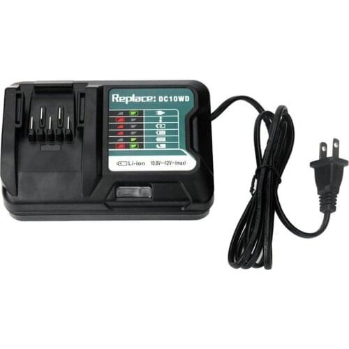 New Charger Replace for Makitas 10.8V 12V DC10WD BL1016 BL1021B BL1041B FD05 US Plug
