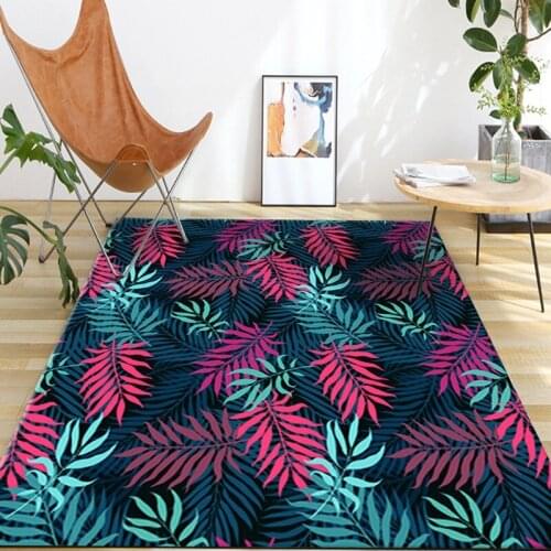 Nordic Carpet For Living Room Pastoral Bedroom Blanket Simple Modern Home Sofa Coffee Table Fioor Rug Flower Full Bedside Mat