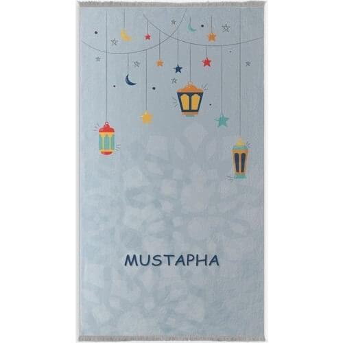 İsme Special Children 'S Prayer Rug Prayer Rug Woven Carpet Anti-Slip soles
