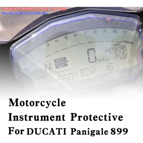 For DUCATI PANIGALE 899 959 1199 1299 R Motorcycle Speedometer Scratch Cluster Screen Protection Film Protector