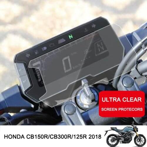 Motorcycle Cluster Scratch Protection Film Cluster Screen Protector for Honda CB125R CB 125R CB150R CB 150R CB300R 2018