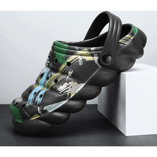 2021 Men Sandals mens LiteRide Hole Shoes Rubber Clogs For Men EVA Garden Shoes Beach Sandals