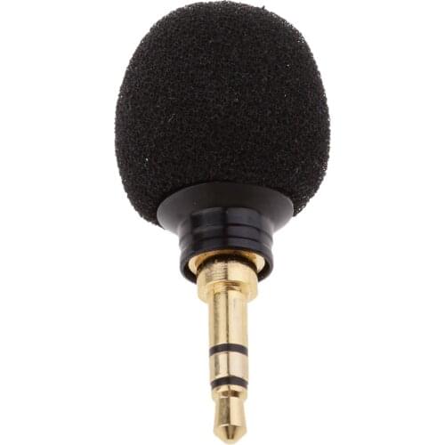 3.5mm Mono / Stereo /Standard Jack Hands Free Condenser Studio Recording Microphone MIC Megaphones for PC Phones Amplifier