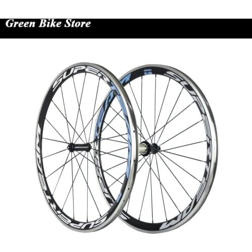 700C alloy brake surface carbon wheels 38mm clincher carbon alloy wheels with Powerway R36 bicycle carbon hub