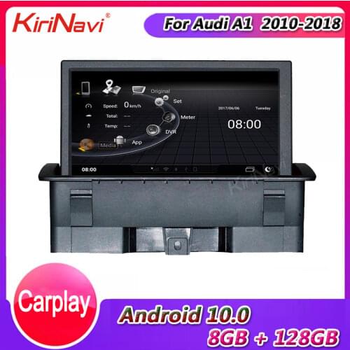 KiriNavi Touch Screen Android 9.0 Auto Radio Automotivo For Audi A1 Car Multimedia Player Stereo Auto GPS Navigation 2010 - 2018