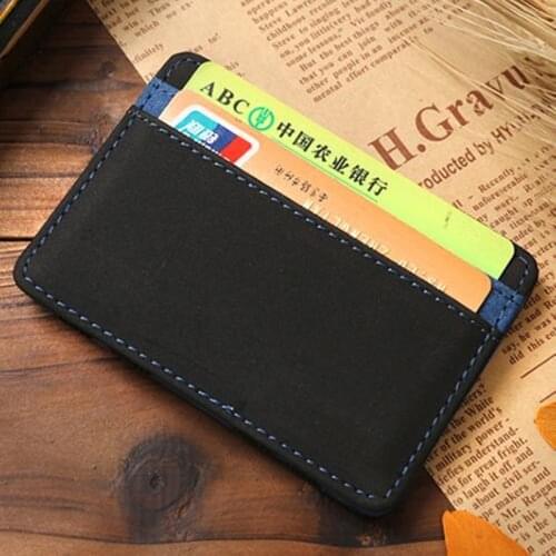 Bank Card Package Coin Bag Card Holder Travel Leather Men Wallets Women Credit Card Holder Cover tarjetero hombre travel wallet