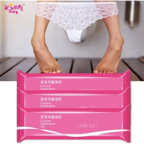 Ifory 5Pcs Women Vaginal Tightening Shrink Gel Herbal Care Cream Gynecological Gel Hydrating Lubricating Health Care