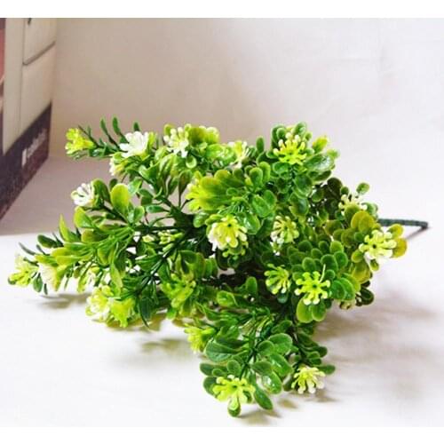 Fake Leaf Foliage Indoor Outdoor Artificial Plant Office Garden Decor Tool