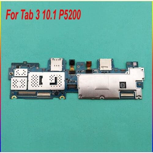 Multilingual Tested Work Unlocked Mainboard Motherboard Circuits Electronic Panel For Samsung Galaxy Tab 3 10.1 P5200 Wifi 3G