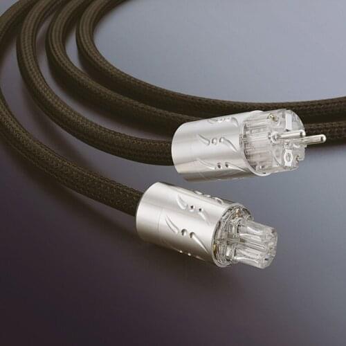 Viborg Multiplex Copper Schuko Audiophile AC Power Cable with pure copper audio power plug