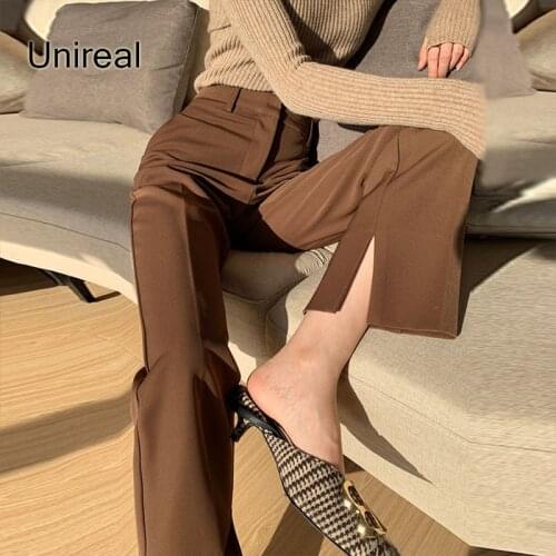 Unireal Women's Straight Trousers