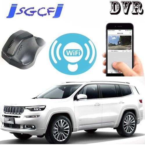 Special Car Road Record WiFi DVR Dash Camera Driving Video Recorder HD Night Vision For Jeep Grand Commander 2018~2021