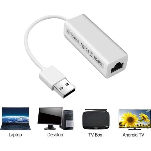 High Speed for Mac OS Android Tablet PC Laptop Windows XP 7 8 USB 2.0 To RJ45 Ethernet Lan Adapter Network Card RD9700
