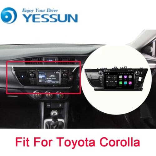 YESSUN For Toyota Corolla 2014~2015 Android Car Navigation GPS HD Screen Audio Video Radio Stereo Multimedia Player