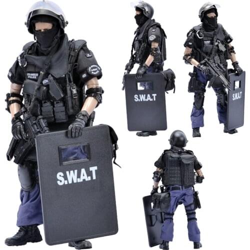1/6th Soldier Special Police Attacker Assaulter Military Model Toy 12'' Simulation Action Figure Full Set Of Collection Display