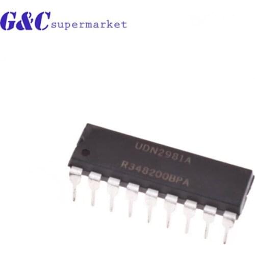 10pcs/lot UDN2981A UDN2981 IC SOURCE DRIVER 8CHAN 18-DIP NEW GOOD QUALITY In Stock diy electronics