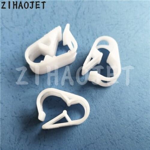 30pcs eco solvent printer Mimaki Mutoh Roland Xuli Allwin Xenons Titan-jet Taimes bulk ink system CISS tube clips /connector