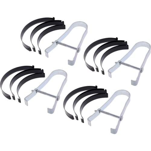 4x Motorcycle Bike Piston Ring Compressor Tool Set Piston Installer Pliers 50mm - 85mm 2/4 Stroke