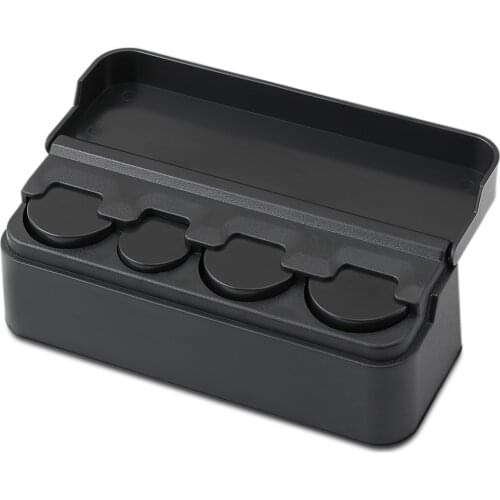 Car Coin Holder Case Storage Box For BMW E46 E60 Ford focus 2 Kuga Mazda 3 cx-5 VW Polo Golf 4 5 6 Jetta Passat car Accessories