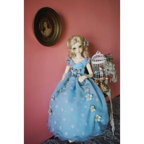 Fantasy Lolita Dress Full SetFor 1/6 1/4 MSD 1/3 YOSD BJD Doll Dollfie Outfit