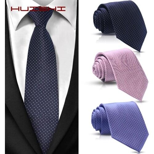 Necktie Mens Suit British Style Dress Shirt ClassicTie Dot Stripe Grid Shape Retro Polyester Formal Men Neck Tie Accessories