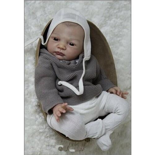 Kit Reborn for 20/22inch soft silicone reborn baby doll mould rebirth infant Prototype Doll kits