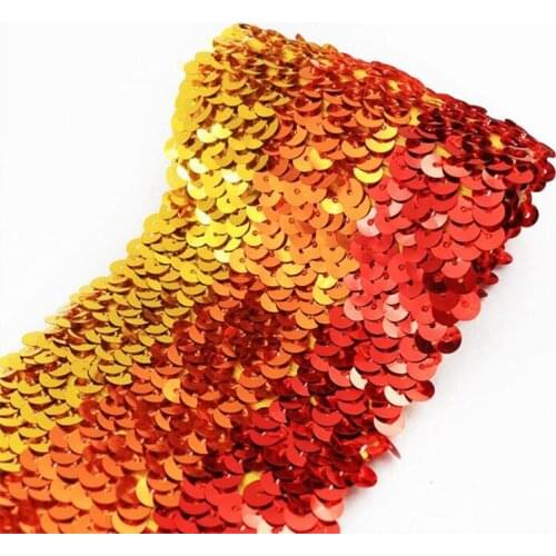 New 8 cm wide three-color sequined lace stage clothing decorative accessories elastic belt