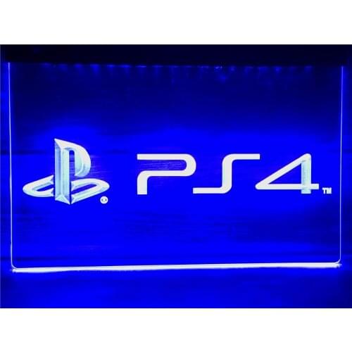 LH174 Playstation 4 PS4 LED Neon Light Signs