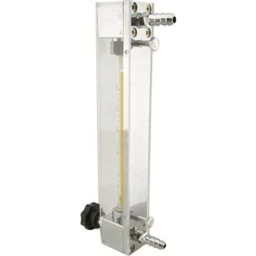 LZB-10,glass rotameter flow meter with control valve for gas.conectrator,it can adjust flow lzb6 Tools FlowMeters