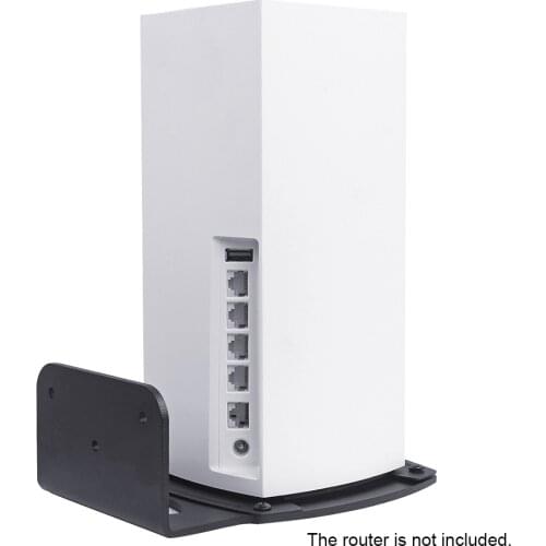 Metal Wall Mount Holder Wall Bracket Hanger Stand with Holder Compatible with Linksys MX5300 WiFi 6 Mesh Router