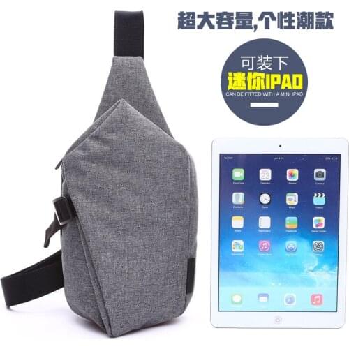 Unisex Mini Crossbody Bag Zipper Small Shoulder Messenger Bag Chest Bag for Xiaomi Mipad Mi Pad 3 7.9'' Tablet PC