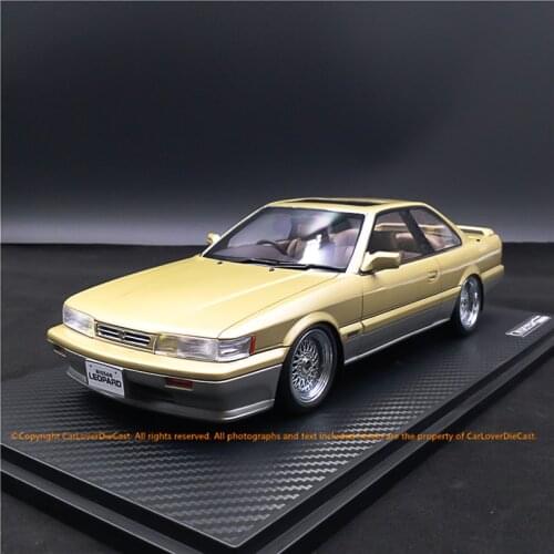 IG 1:18 Nissan Cheetah Leopard (F31) Ultima V30TWINCAM TURBO 3.0 Ultima F31 Metal Diecast Model Cars Kids Toys