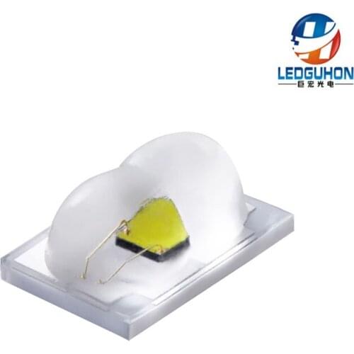 New design 1W 3W 6000-8000K white color 3550 ceramic peanut smd led