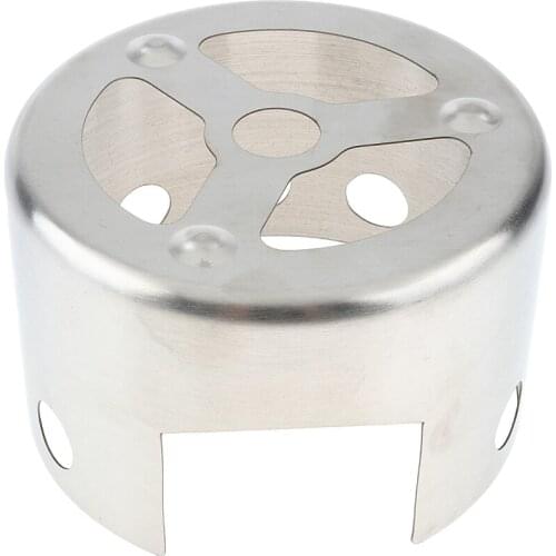Portable Outdoor Mini Alcohol Stove Burner Round Shape for Outdoor Sports