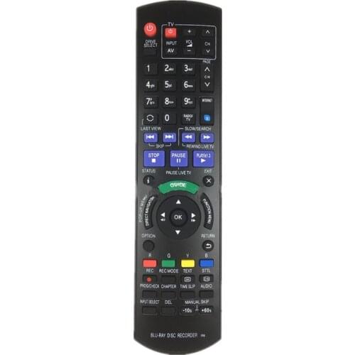 Remote Control for Panasonic- Blu-ray Disc Recorder N2QAYB000344 N2QAYB000338 N2QAYB000755 DMR-BS850 DMR-BS750 Au13 21 Dropship