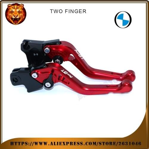 Motorcycle Adjustable Short Brake Clutch Levers For BMW F800GT F800 RED BLACK GOLD MOTOBIKE 2013-2018 Free Shipping Logo 2017 16
