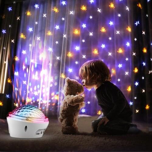 USB Stage Lamp Car LED Decorative Bulb Mini RGB Atmosphere Light Car-styling Auto Interior Lights for Festival Party Karaoke