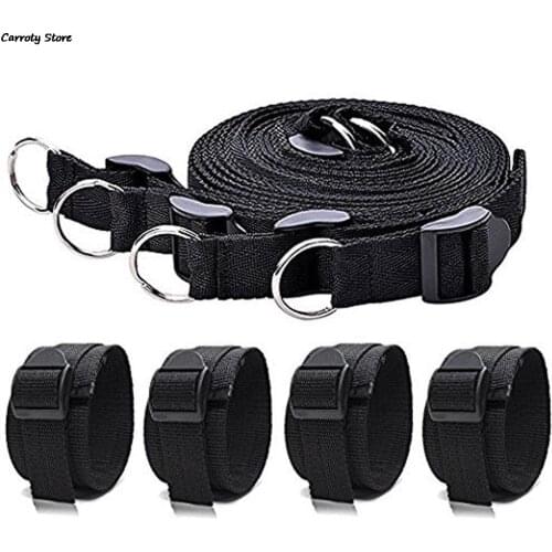 Sex ProductsSex Toys For Couples Adult Erotic Toy Handcuffs & Ankle Cuffs BDSM Bondage Under Bed Restraint Bondage Fetish Slave