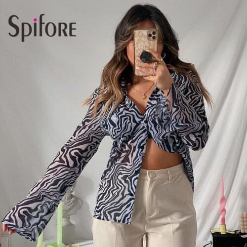 Spifore Printed Blouses
