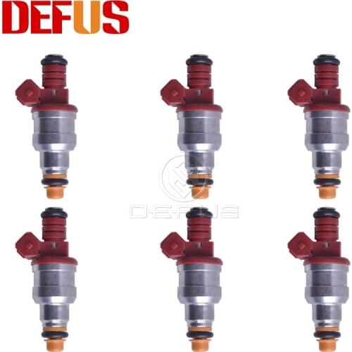 DEFUS 6X Fuel Injector 0280150931 For Ford Explorer Ranger Mazda B4000 Navajo 4.0L Nozzle 0 280 150 931 Nozzle Flow Matched Bico