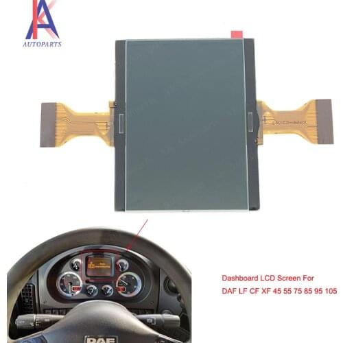 Dashboard LCD Screen for DAF LF CF XF 45 55 75 85 95 105 Speedmeter Pixel Repair Instrument Cluster LCD Display