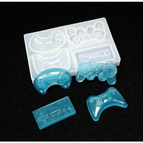 3D Resin Keychain Silicone Mold Game Console Handle Mold Game Key Chain Pendant DIY Molds Silicone Crafts For Epoxy Resin