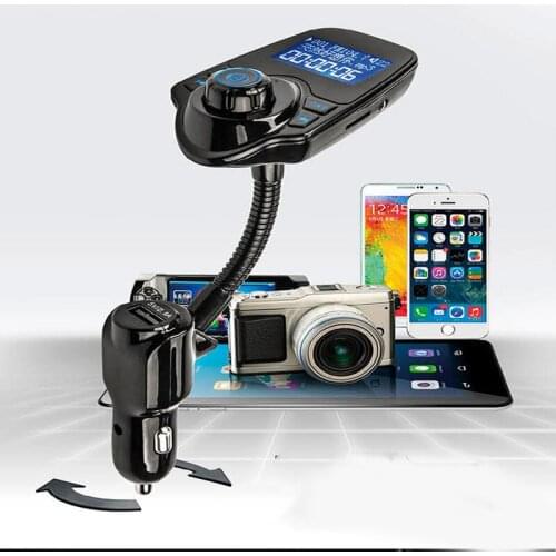 Wireless Bluetooth Car Kit MP3 Player FM Transmitter Wireless Radio Adapter USB Quick Car Charger for Smartphone Iphone dfdf